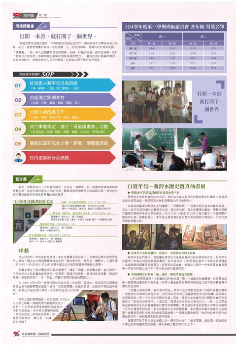 臺中一中圖書館館訊第01期-2